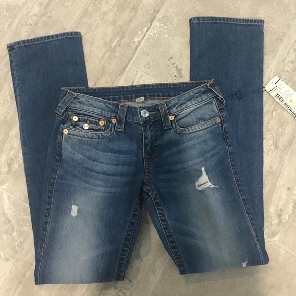 True Religion Denim - New True Religion World Tour Slim Straight Jeans